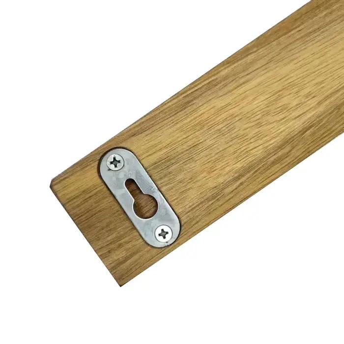 Porte-couteau magnétique créatif en bois d'acacia pour couteaux de cuisine-barre de couteaux mural avec aimants puissants