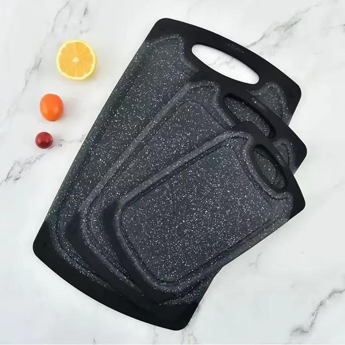Ensemble de planches à découper épaisses coordonnantes en plastique