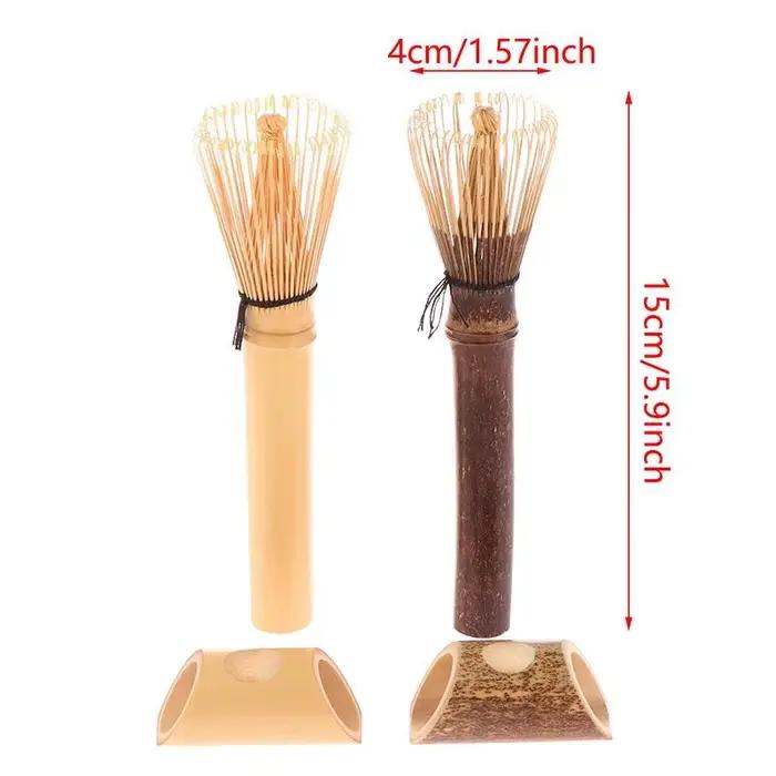 Fouet Matcha avec manche Long