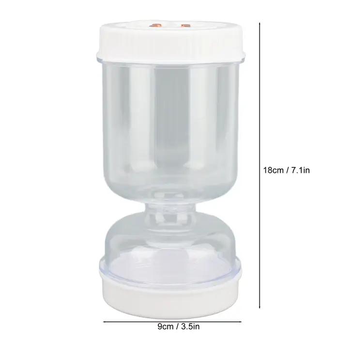 Bocal séparateur multi-usages en sablier, support sec étanche, outil de départ pour la cuisine à domicile