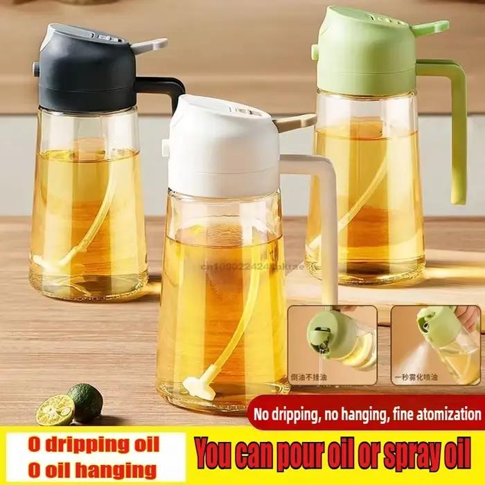 Pulvérisateur et distributeur d'huile Portable 2 en 1
