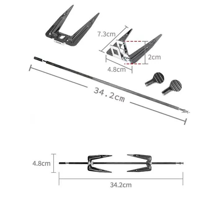 Fourchette rotative jetable pour friteuse à air