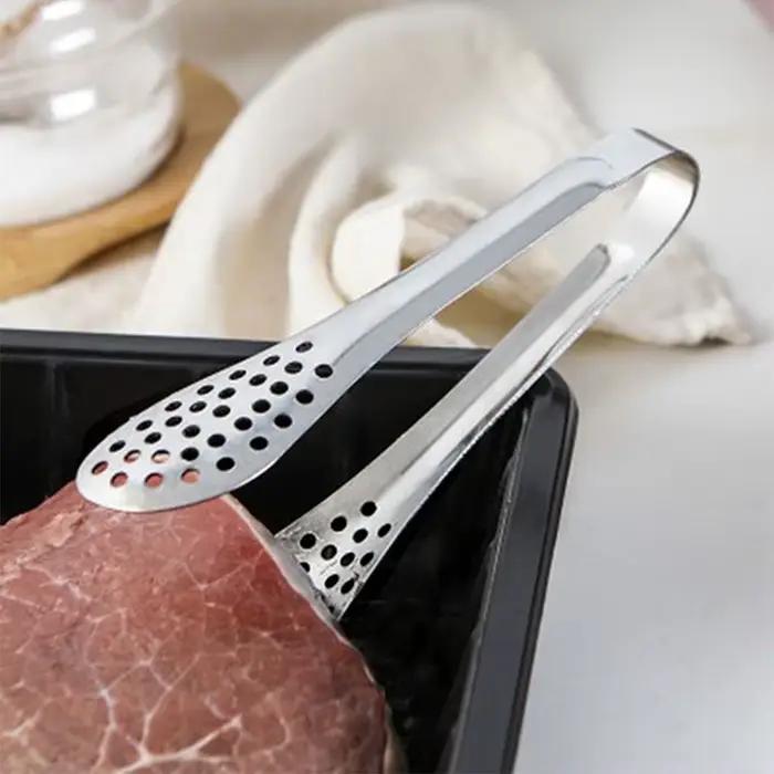 Pince de cuisine en acier inoxydable