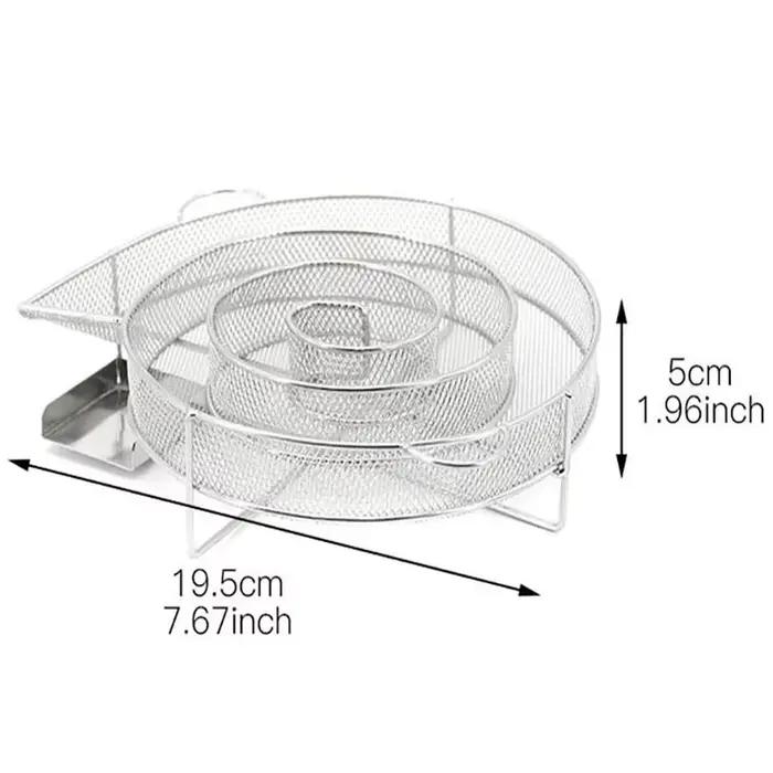 Générateur de fumée froide pour barbecue en acier inoxydable