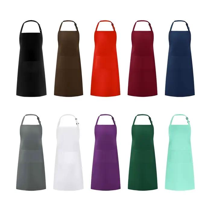 Tablier de chef avec grande poche, tablier de cuisson, cuisine, magasin de fleurs, toilettage de chien, cosmétologie de ferme, café