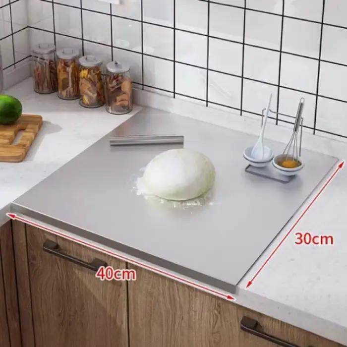 Planche à découper en acier inoxydable