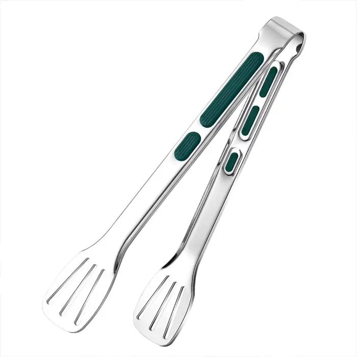 Pinces de cuisine multifonctions en acier inoxydable, pour Buffet, Restaurant, adaptées aux côtes de porc, Steaks et poissons