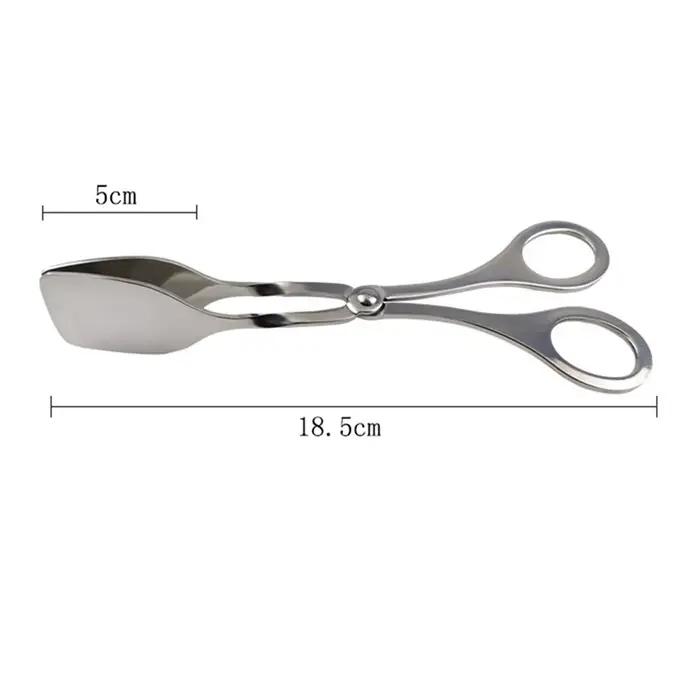 AA81-4 pinces de cuisine, pinces à griller, pinces à pâtisserie, pinces de service, pinces multi-usages, pinces de cuisine en forme de ciseaux