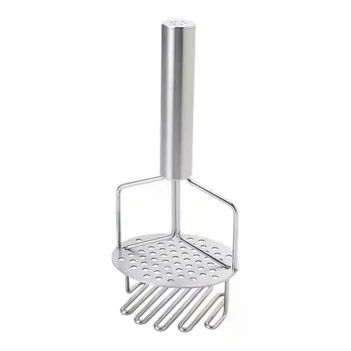 Presse-purée en acier inoxydable, pour purée de pommes de terre, purée de pommes de terre double couche, gadgets de cuisine