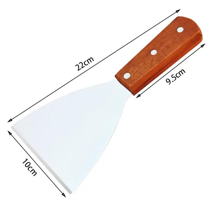 Spatule métallique en acier inoxydable
