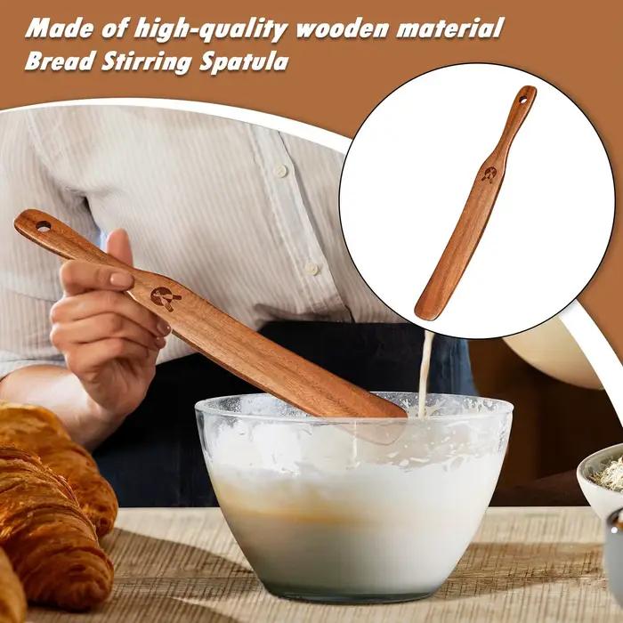 Cuillères de cuisine en bois portables