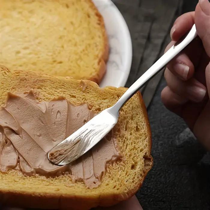 Couteaux à beurre multifonctionnels en acier inoxydable avec spatules à fromage et beurre pour cuisine élégante et pratique pour tous les jours et occasions spéciales