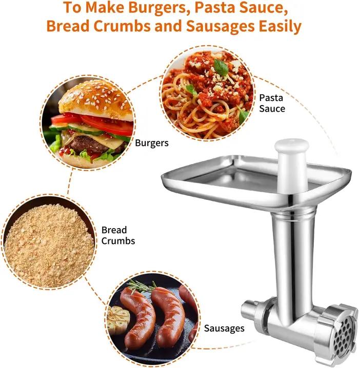 Nouveau support mélangeur accessoire broyeur alimentaire ensemble cuisine outils de meulage pour Kenwood Chef/Fall XL