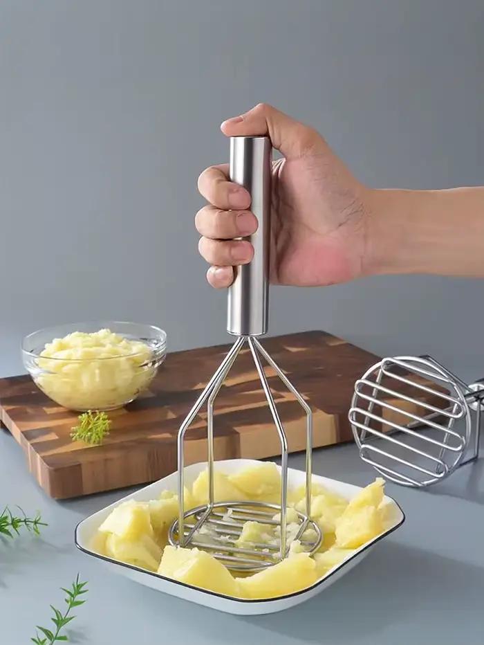 Broyeur de pommes de terre en acier inoxydable pour pommes de terre