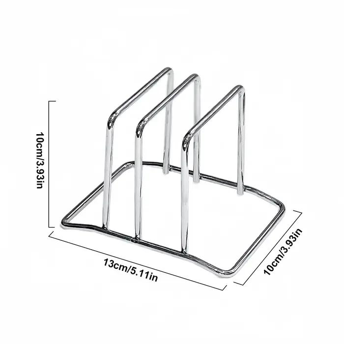 Support de planche à découper en acier inoxydable