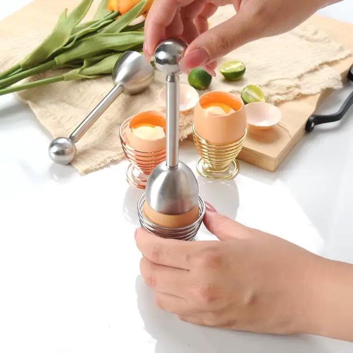 Ouvre-œufs en acier inoxydable
