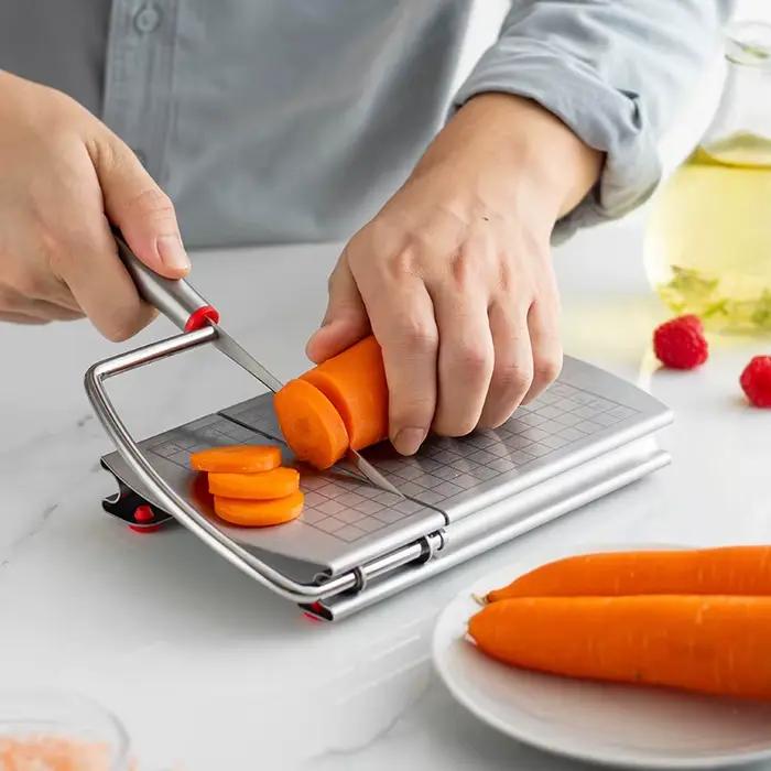 Muntifunction acier inoxydable beurre fromage jambon diviser machine de découpe trancheuses couteau avec échelle outils de cuisine accessoires de bar