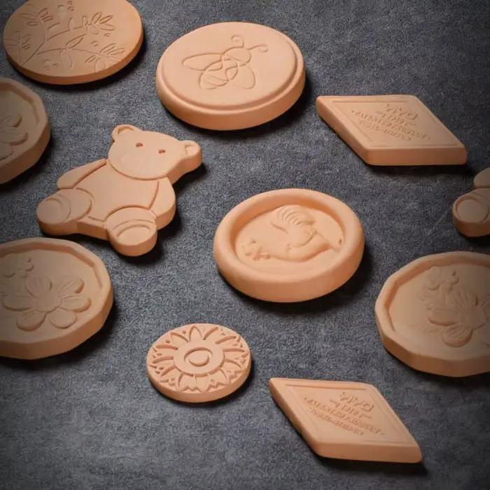 Lot de 2 boîtes de conservation en argile pour sucre roux, réutilisables, anti-humidité, pour thé et aliments secs, utilisables à sec et humide, pour comprimés et noix