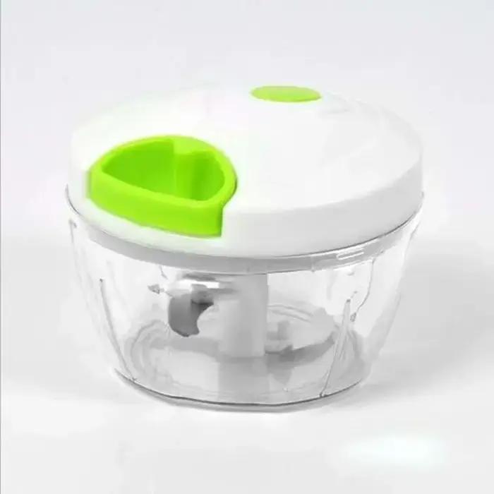 Hachoir à viande manuel en plastique gris clair pour cuisine artisanale et préparation de viandes et fruits occasions spéciales