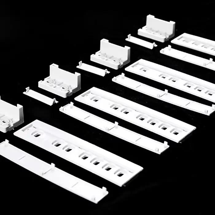 1 Kit de rails coulissants intégrés pour réfrigérateur, kit de rails de guidage pour porte de réfrigérateur à installer