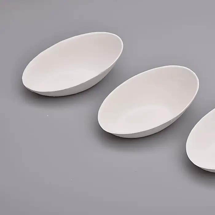 10 pièces paquet économique Super Mini jetable canne à sucre sirop gâteau salade assiettes pour Restaurants