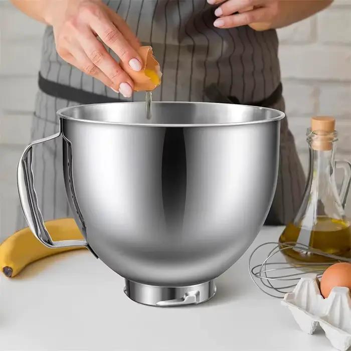 Bol mélangeur en acier inoxydable pour KitchenAid Artisan & Classic Series 4.5-5 QT