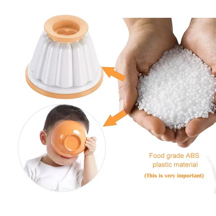 Moules à Pudding en plastique, 4 pièces, moules à gelée Panna Cotta avec couvercles, casseroles à Pudding, tasses à Dessert, moule à crème au chocolat, outil de cuisson