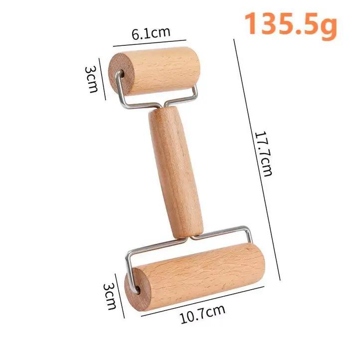 Rouleaux à pâtisserie en bois pour la cuisson