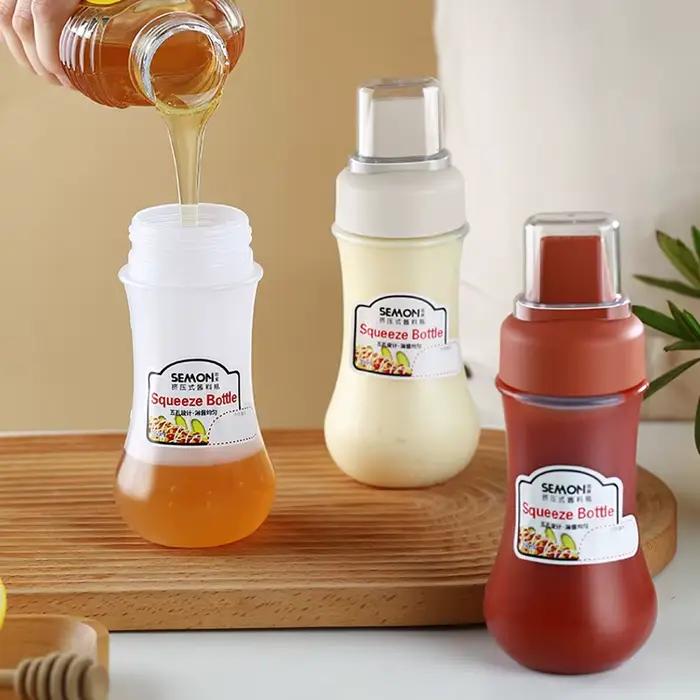 Bouteille de Sauce à presser poreuse 350ML