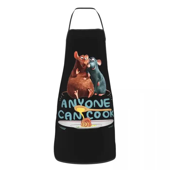 Drôle Ratatouille Tabliers Remy-1 Hommes Femmes Unisexe Cuisine Chef Tablier