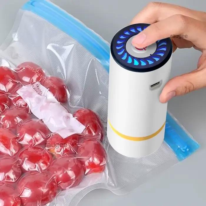 Mini pompe à Air électrique Rechargeable pour les aliments frais