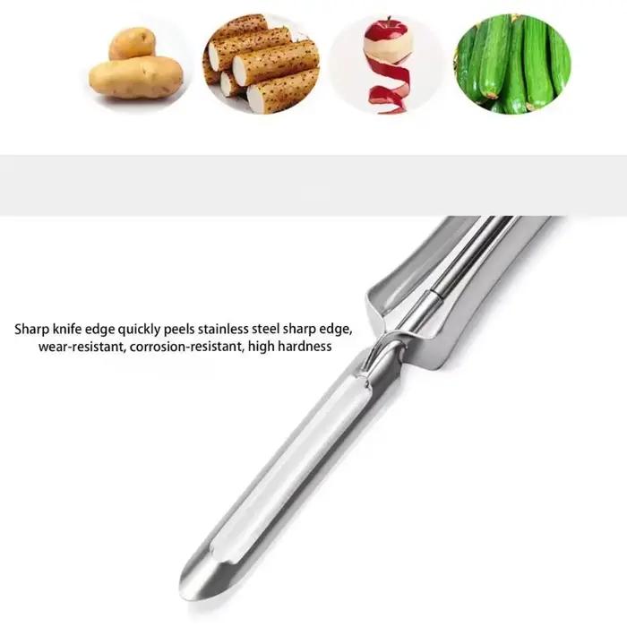 Éplucheur de fruits et légumes, couteau, râpe, éplucheur de pommes de terre, trancheur en plastique, outil de cuisine, Gadget, nouveau gadget