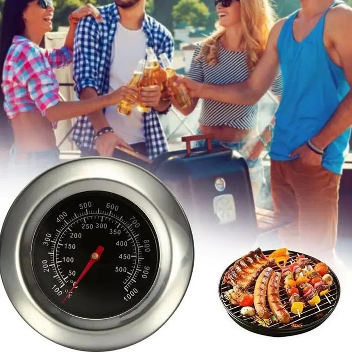 Thermomètre de cuisson pour aliments et viande, 75 mm, 50-500 degrés Celsius, pour barbecue, four et cuisinière