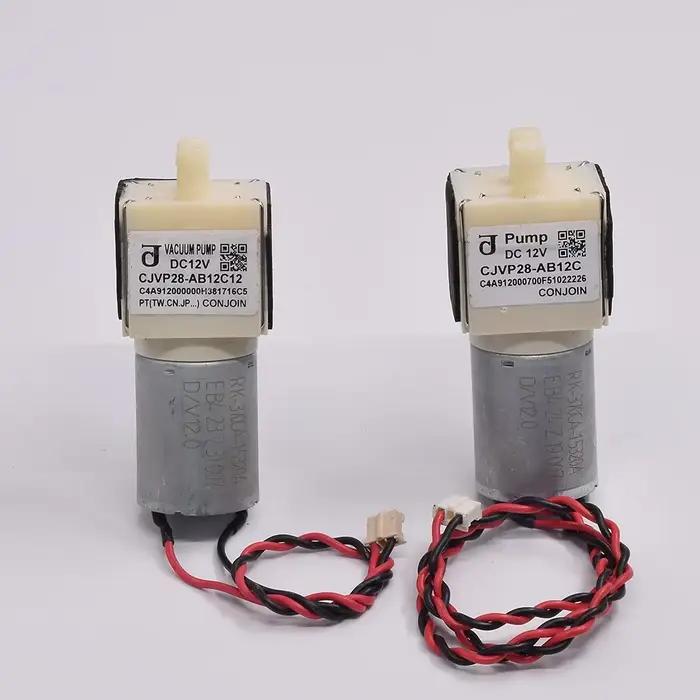 CONJOIN CJVP28 28mm petite pompe à vide-400mmHg DC 6V-12V Micro 370 moteur pompe à eau d'aspiration auto-amorçante pour Machine de nettoyage