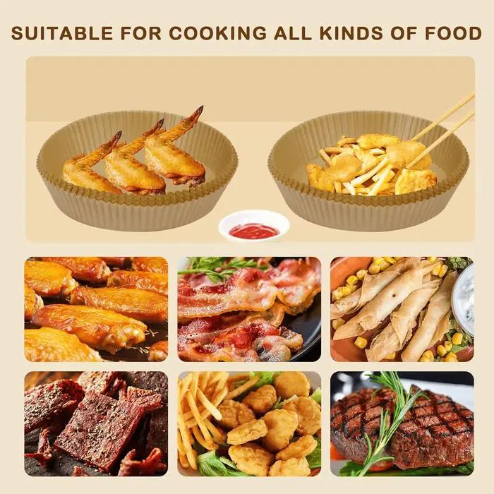 Papier de cuisson pour friteuse à air Ninja AF101 4qt/AF150 5,5qt XL/Ninja AF161 5,5 qt Max XL, accessoires de gril