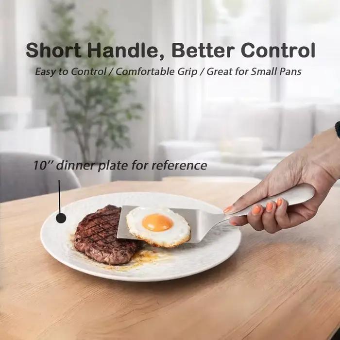 Spatule plate en acier inoxydable