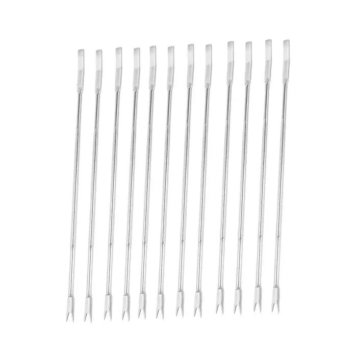 Lot de 12 fourchettes multifonctionnelles en acier inoxydable pour fruits de mer