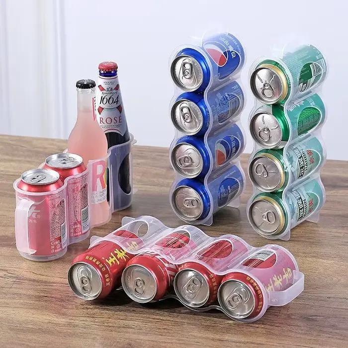 Boîte de rangement au réfrigérateur pour produits en conserve