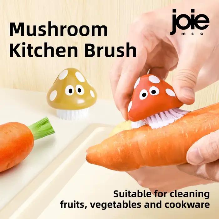Joie champignon brosse de cuisine