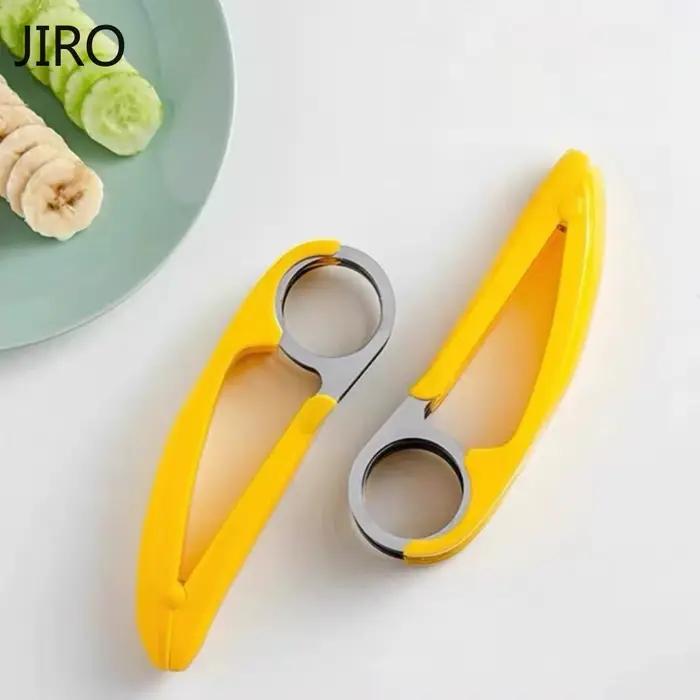 Trancheuse à banane à manche incurvé