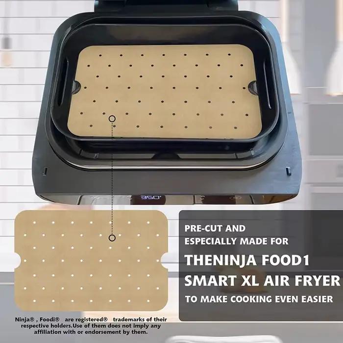 Doublures en papier parchemin pour friteuse à air