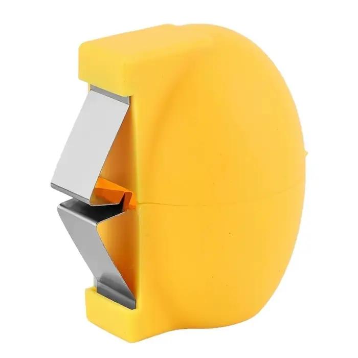 Nouvel ouvre-coquille d'œuf portatif PP, outil créatif d'ouverture de coquille d'œuf en acier inoxydable pour œufs crus