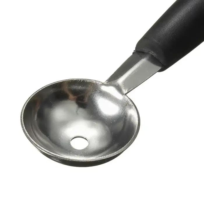 Cuillère à boules de melon en acier inoxydable pour fruits et légumes outil de cuisine pour préparer des desserts et plats artistiques occasions spéciales