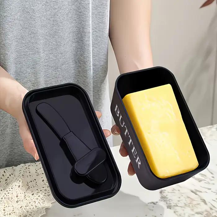 Boîte à beurre avec couvercle pour le stockage au réfrigérateur