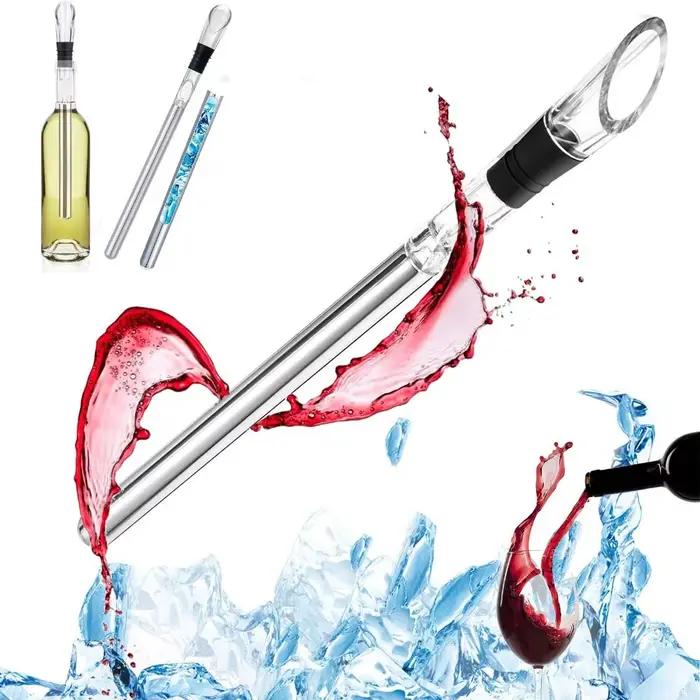 Le bâton de refroidissement du vin en acier inoxydable garde le vin réfrigéré en 15 Minutes