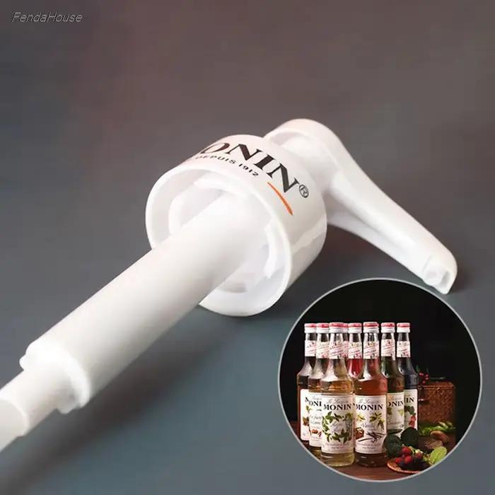 Distributeur de Sistresset de Café, 1 Litres, Pompe de Liquide Noire, Bouteille de Jus de 10ml
