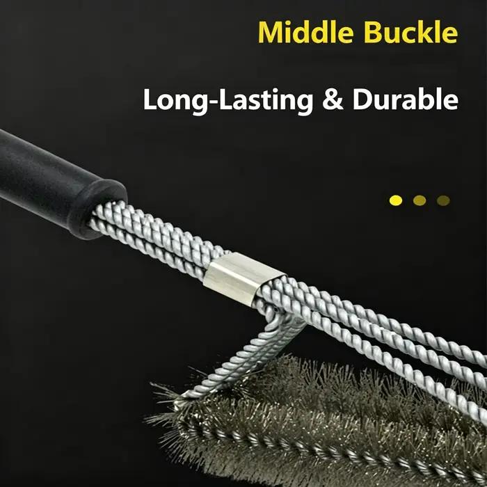Brosse de nettoyage pour barbecue en acier inoxydable