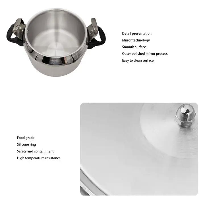 Cuisinière à pression de grande capacité