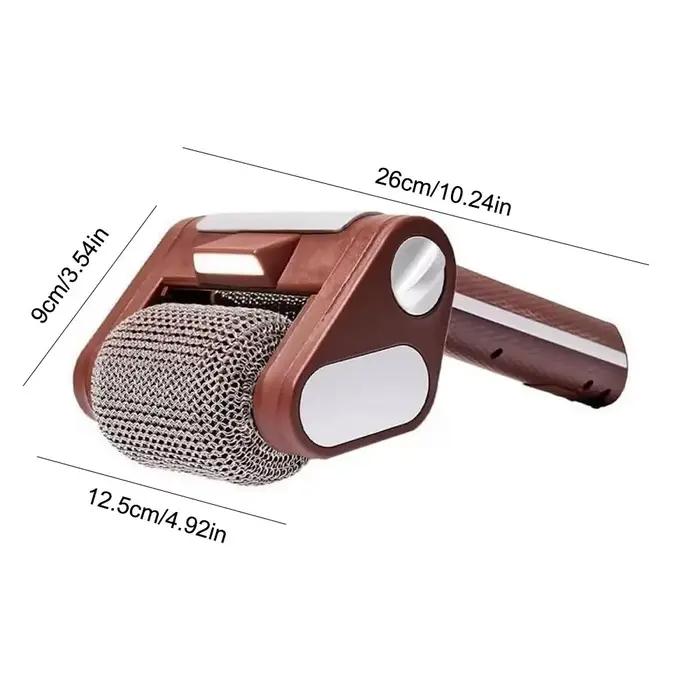 Brosse de nettoyage de gril à rouleau électrique Rechargeable en acier inoxydable