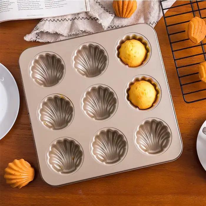 Madeleine – moule de cuisson en forme de coquille